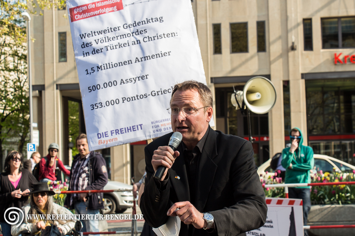Michael Stürzenberger (Die Freiheit und regelmäßiger Bagida Redner)