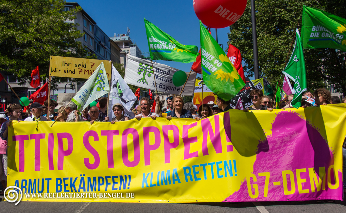 04.06.15 München - Stop G7 Demo