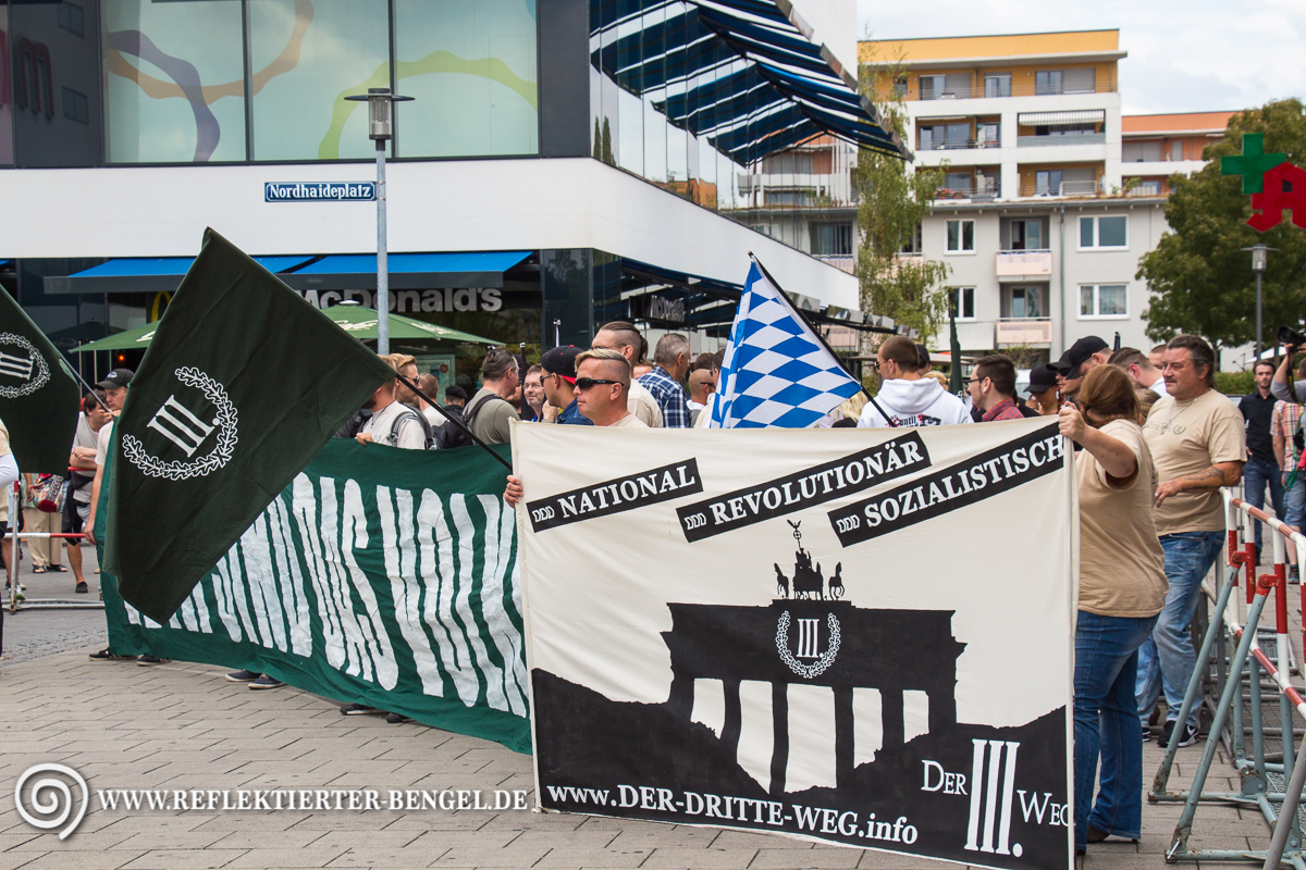 15.08.15 München - Der III. Weg Kundgebung