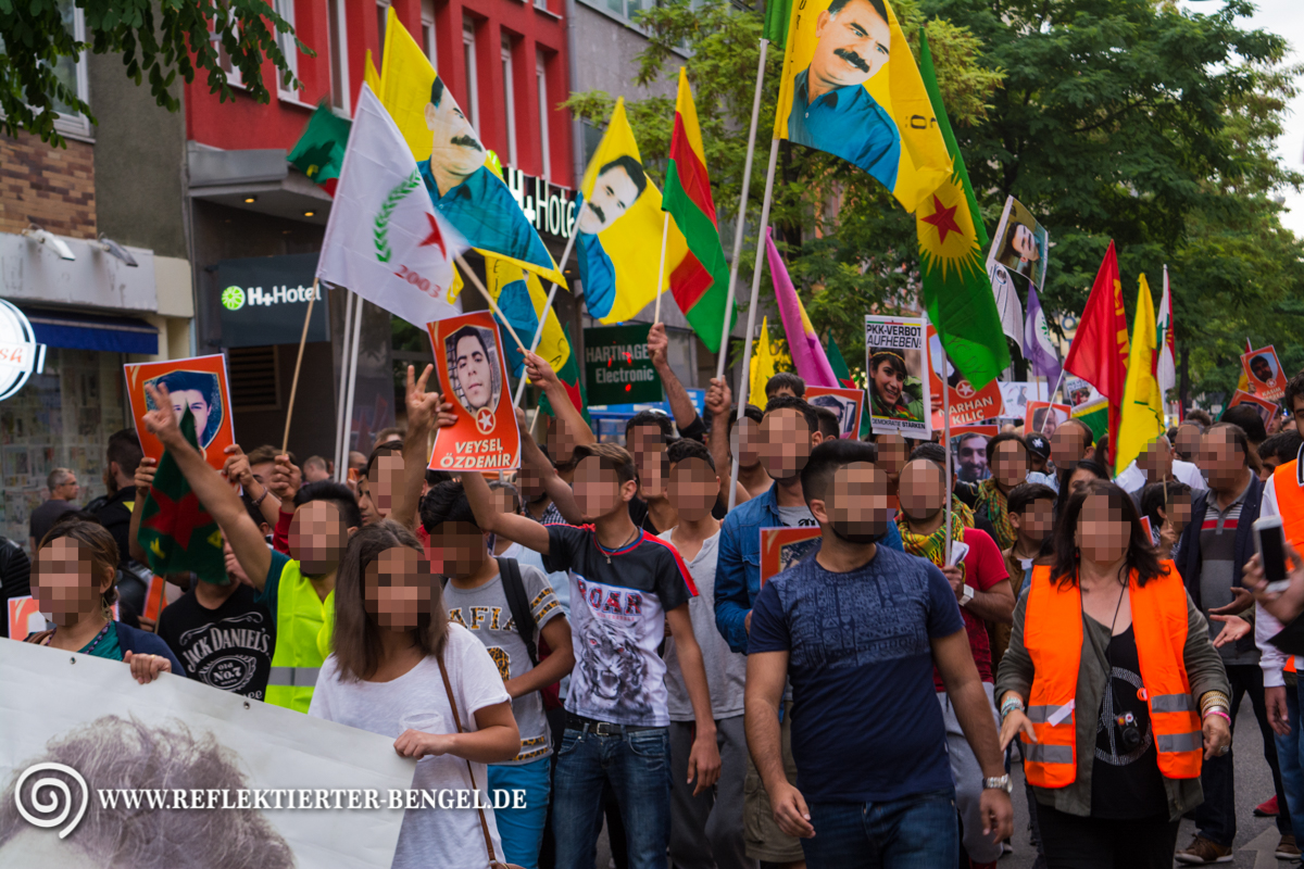 30.07.15 München - Kurdische Demo