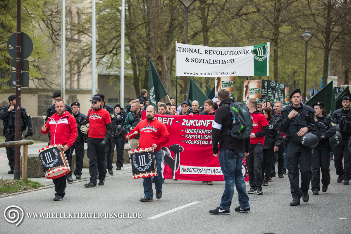 09.04.16 Ingolstadt - Der III. Weg Demonstration