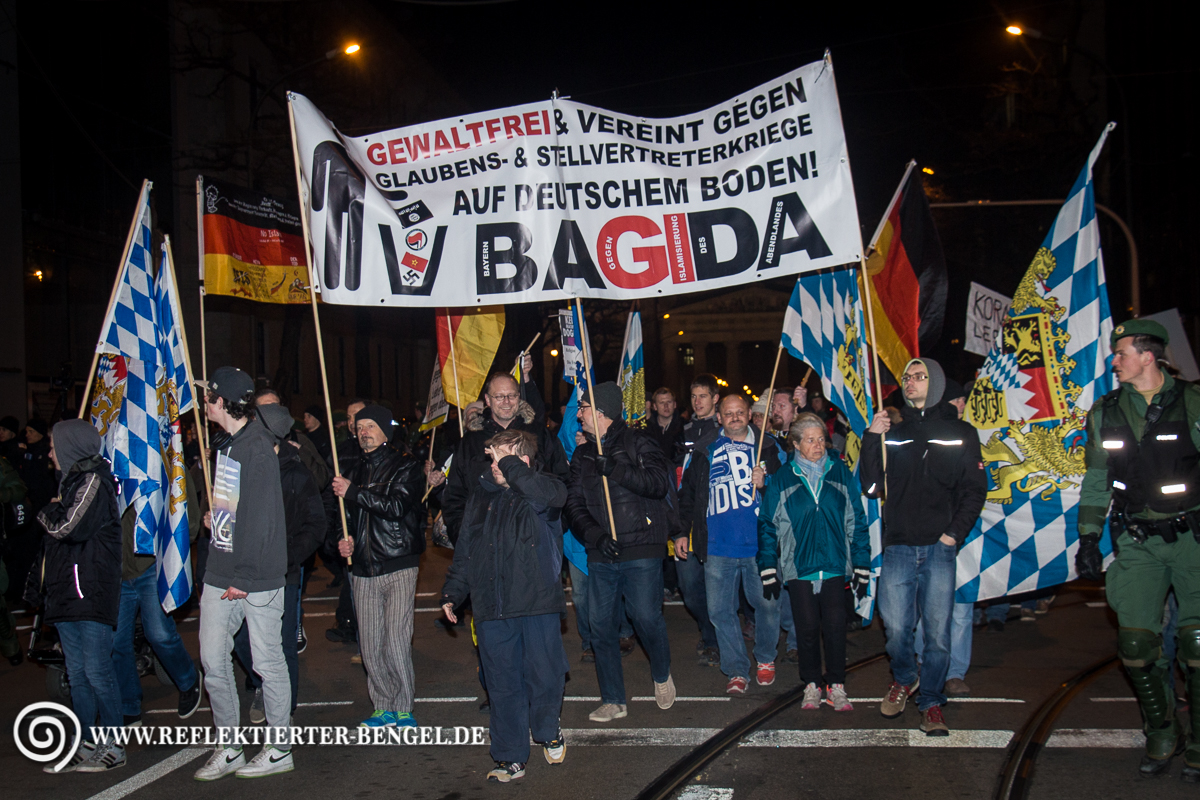 23.03.15 München - Bagida Aufmarsch