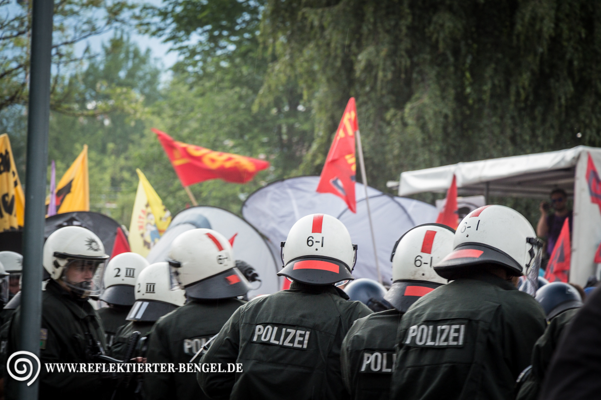 06.06.15 Garmisch Partenkirchen - Stop G7 Demo