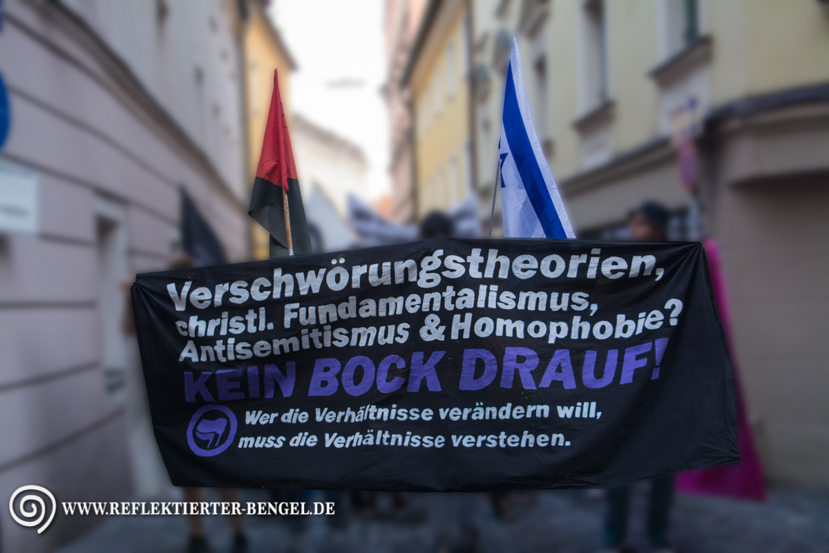 25.07.15 Regensburg - Demo gegen den Auftritt von Xavier Naidoo