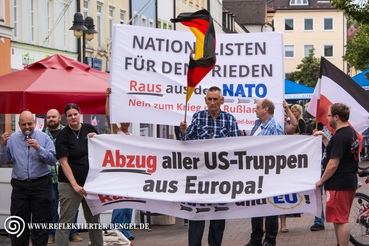 25.07.15 Freising - NPD Kundgebung