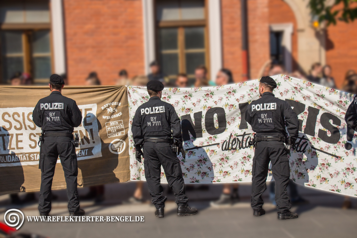 22.08.15 München - Die Rechte Kundgebungen