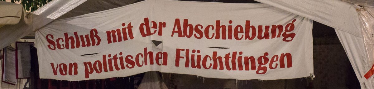 Flüchtlinge beenden trockenen Hungerstreik in Nürnberg