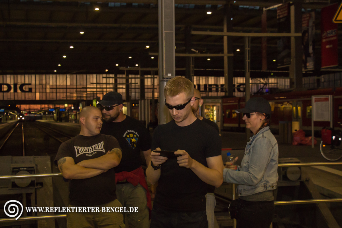31.08.15 München - Geflüchtete am Hbf