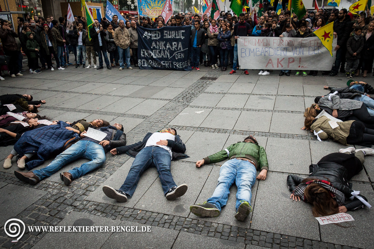 10.10.15 München - Gedenken an die Anschlagsopfer in Ankara