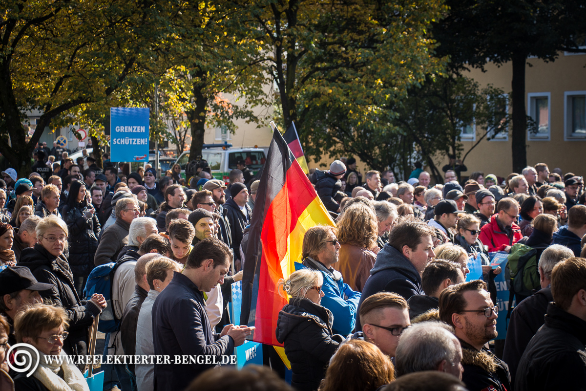 17.10.15 Freilassing - AfD Demonstration