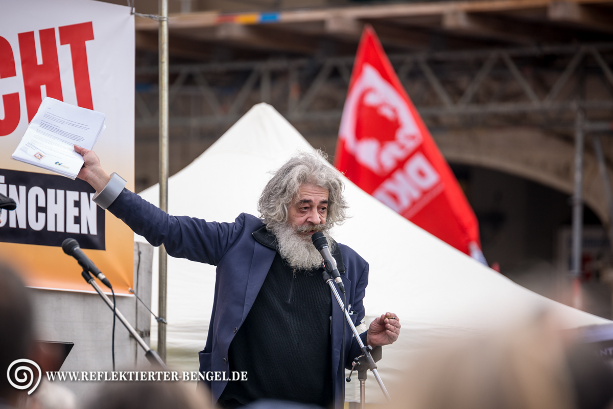 13.02.16 München - Demo gegen die Sicherheitskonferenz, Wolgang Blaschka