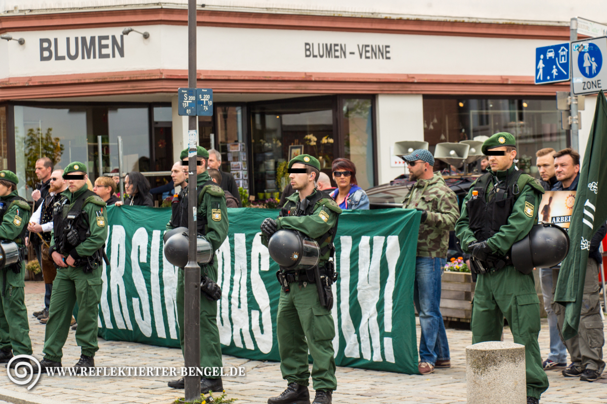18.04.15 Freising - Der III. Weg Gedenken