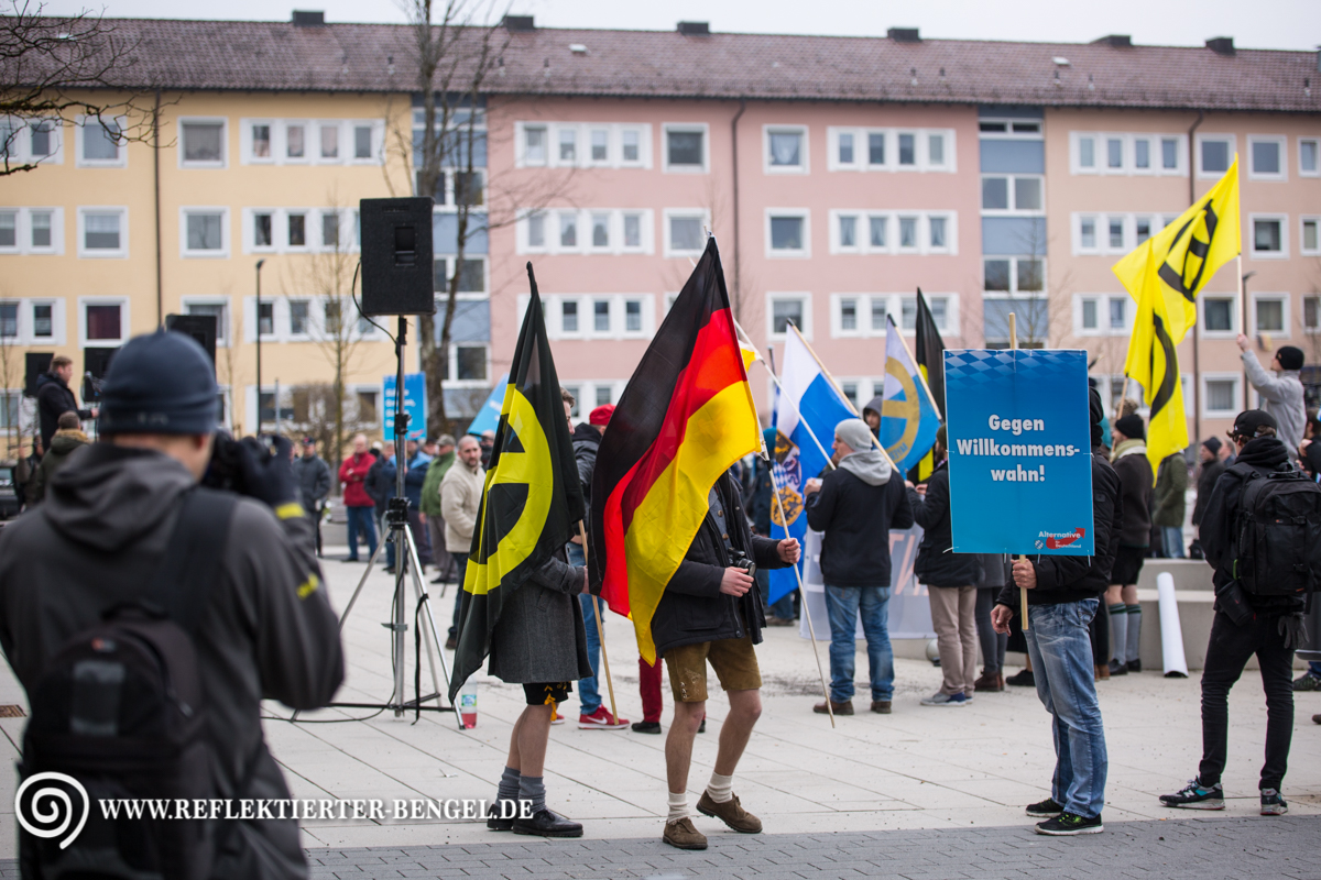 12.03.16 Geretsried - AfD Kundgebung