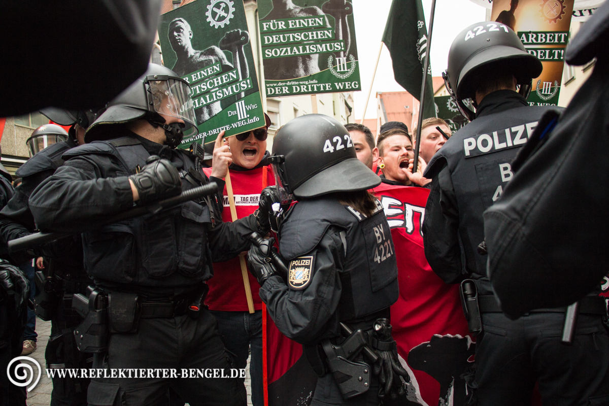 09.04.16 Ingolstadt - Der III. Weg Demonstration
