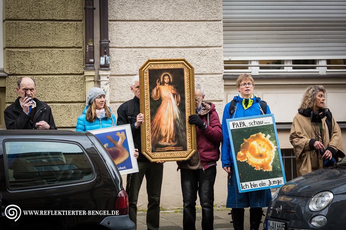 25.04.17 München - Prozession christlich fundamentalistischer Lebensschützer*innen