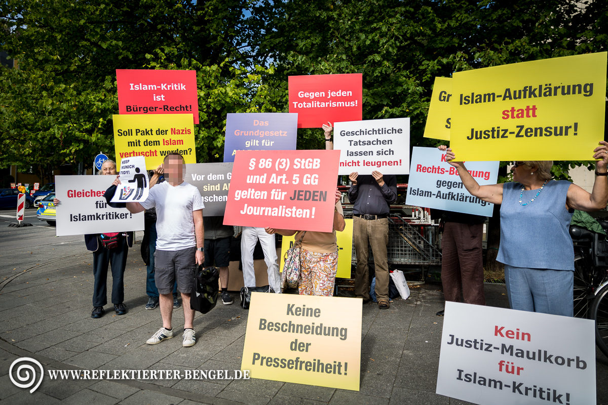 18.08.17 München - Michael Stürzenberger Gerichtsprozess