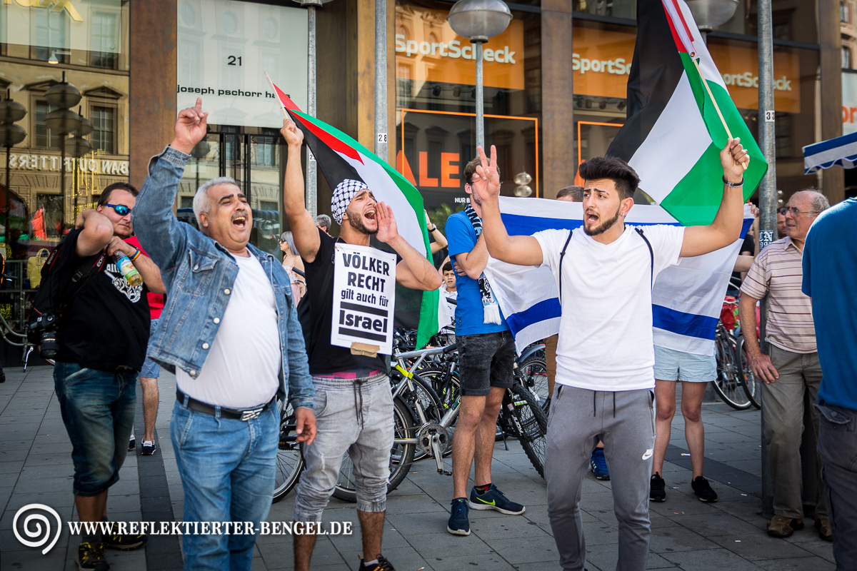 29.07.17 München - "Freiheit für Palästina" Kundgebung