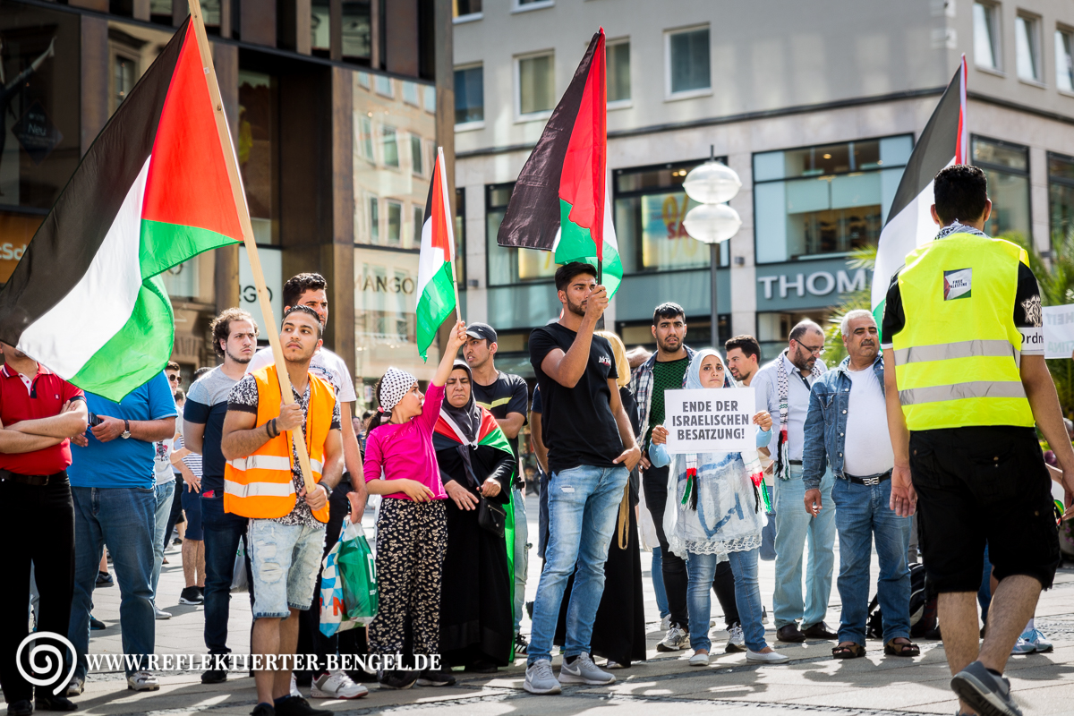 29.07.17 München - "Freiheit für Palästina" Kundgebung