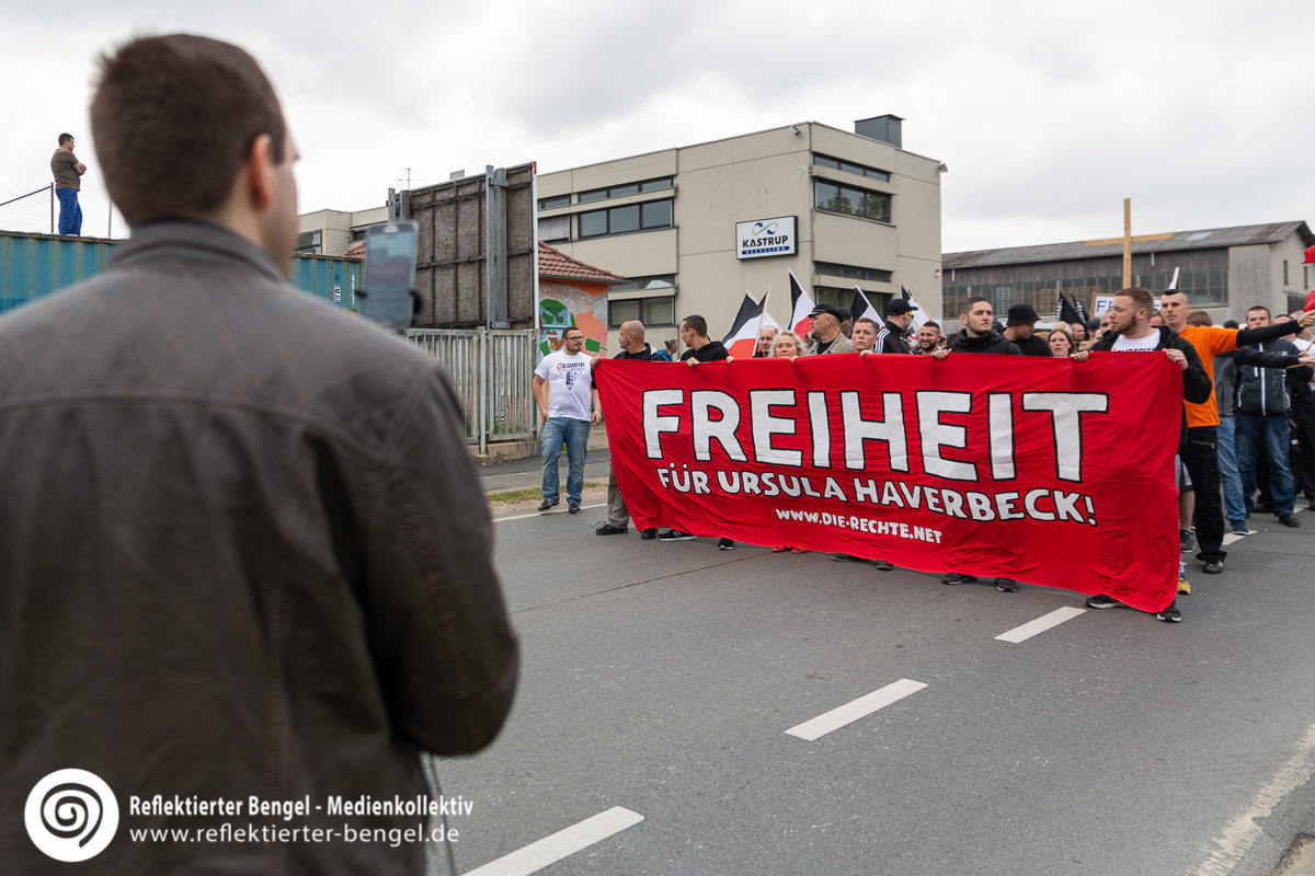 10.05.18 Bielefeld - Solidaritätsdemonstration für Ursula Haverbeck