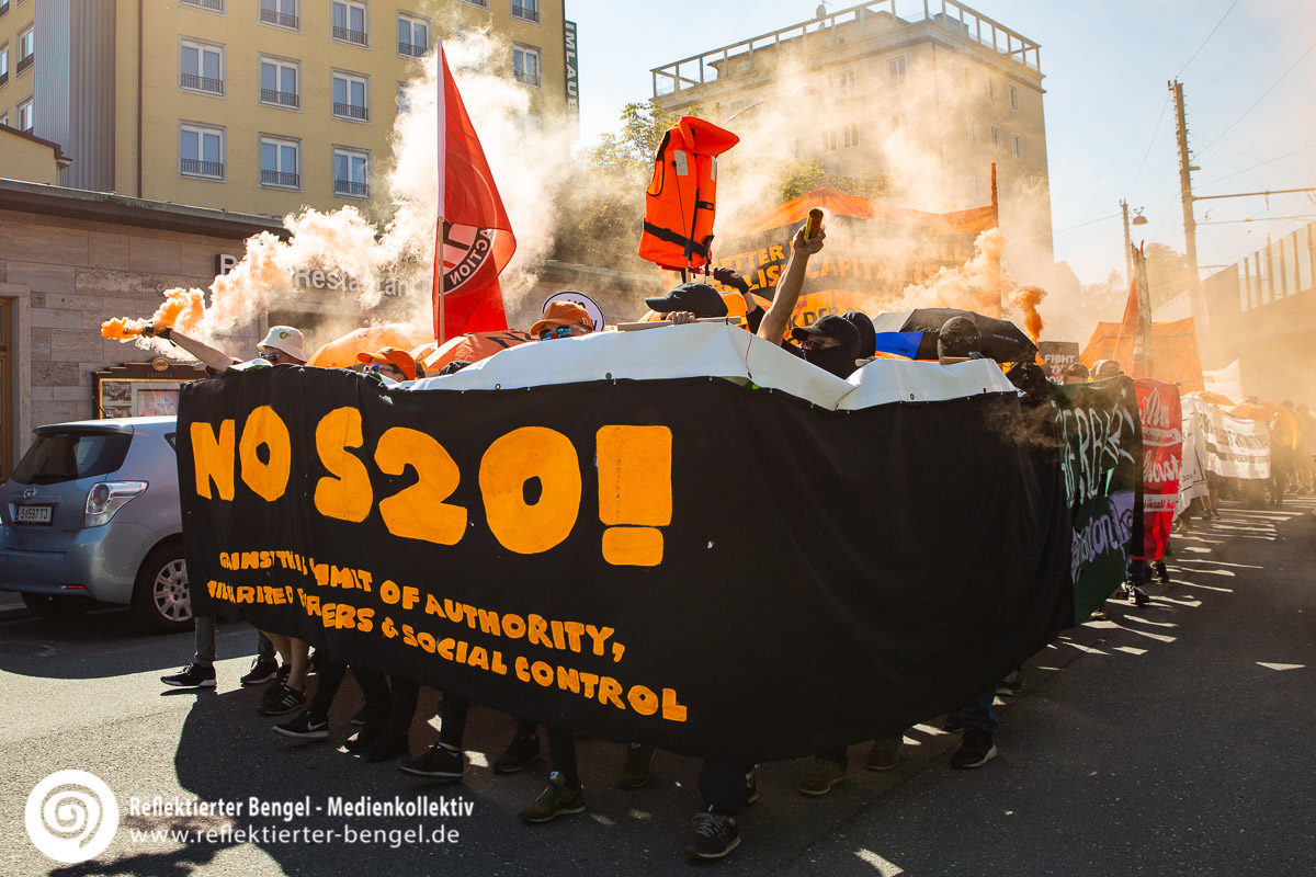 20.09.18 Salzburg - Demo gegen EU Gipfel