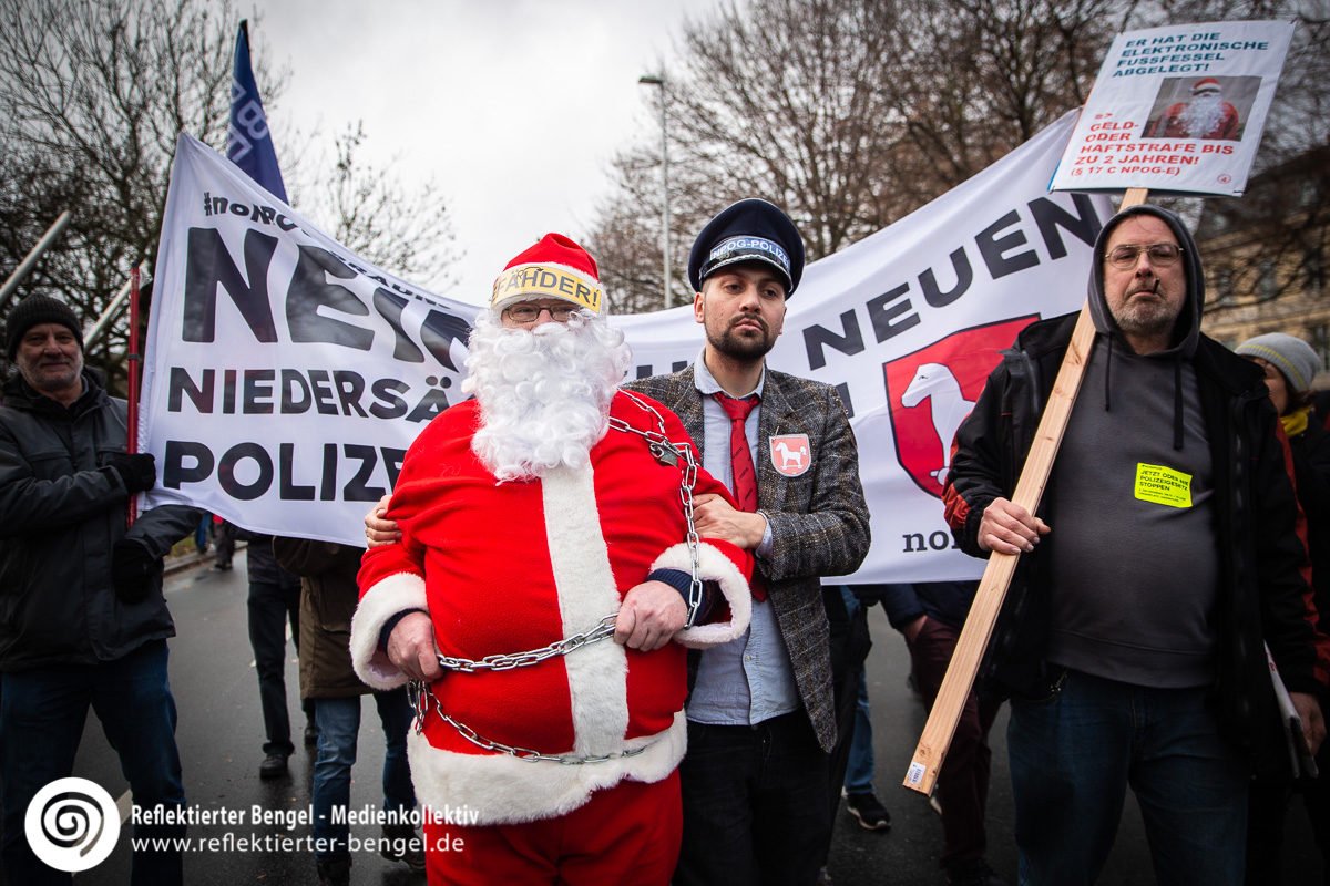 08.12.18 Hannover - Demo Polizeiaufgabengesetz